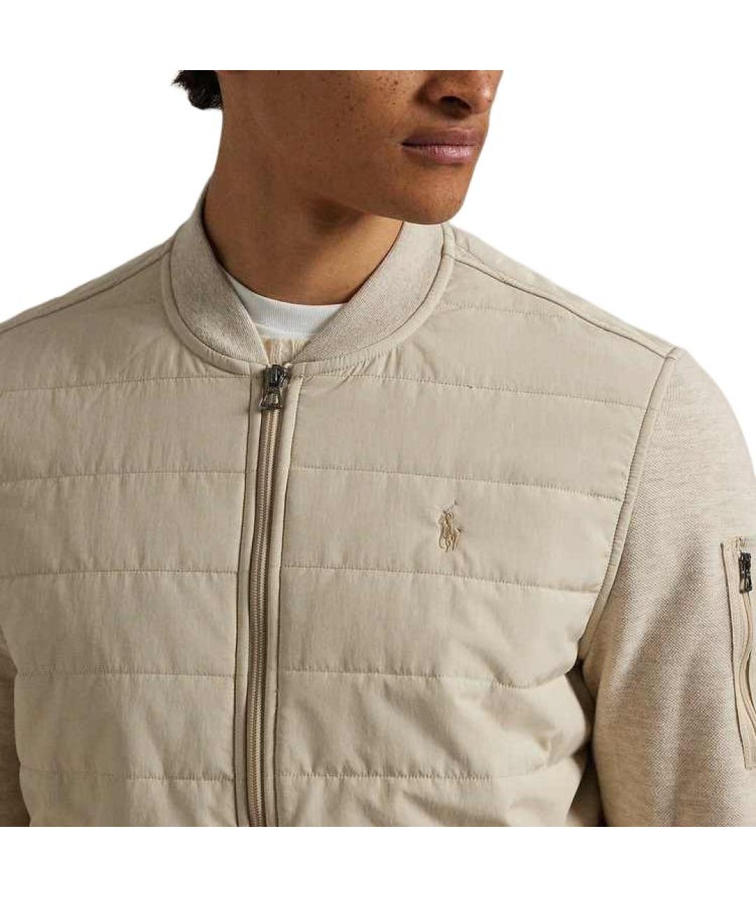 POLO RALPH LAUREN Бежевый пуховик, фото 5