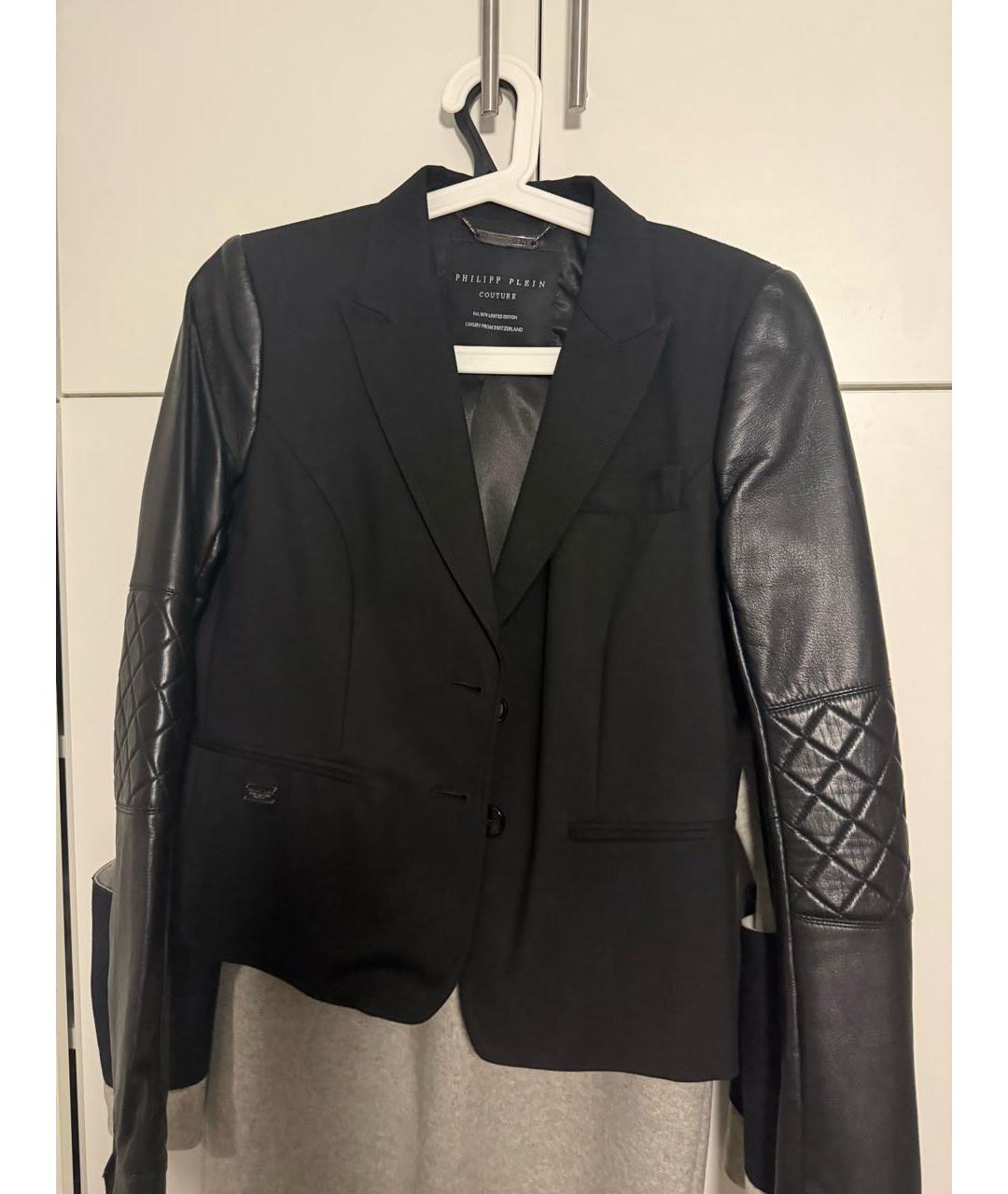 PHILIPP PLEIN Черный жакет/пиджак, фото 9