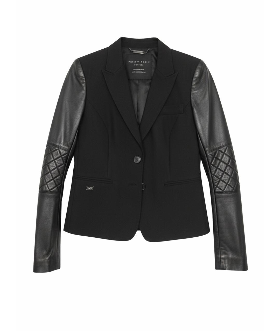 PHILIPP PLEIN Черный жакет/пиджак, фото 1