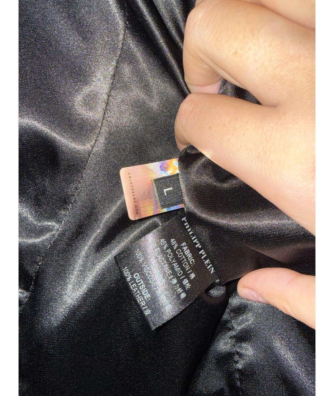 PHILIPP PLEIN Черный жакет/пиджак, фото 5
