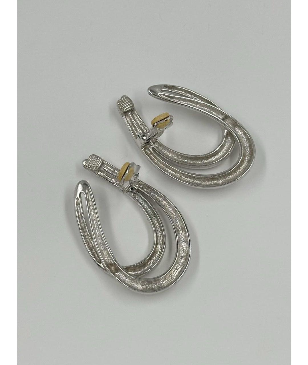 GIVENCHY Серебряные клипсы, фото 3