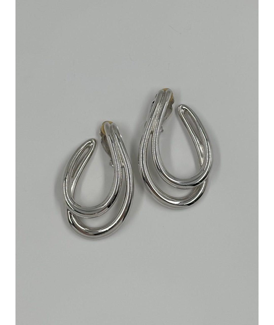 GIVENCHY Серебряные клипсы, фото 6