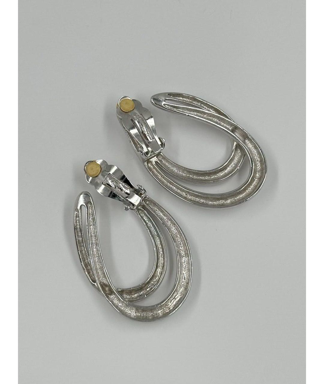 GIVENCHY Серебряные клипсы, фото 2