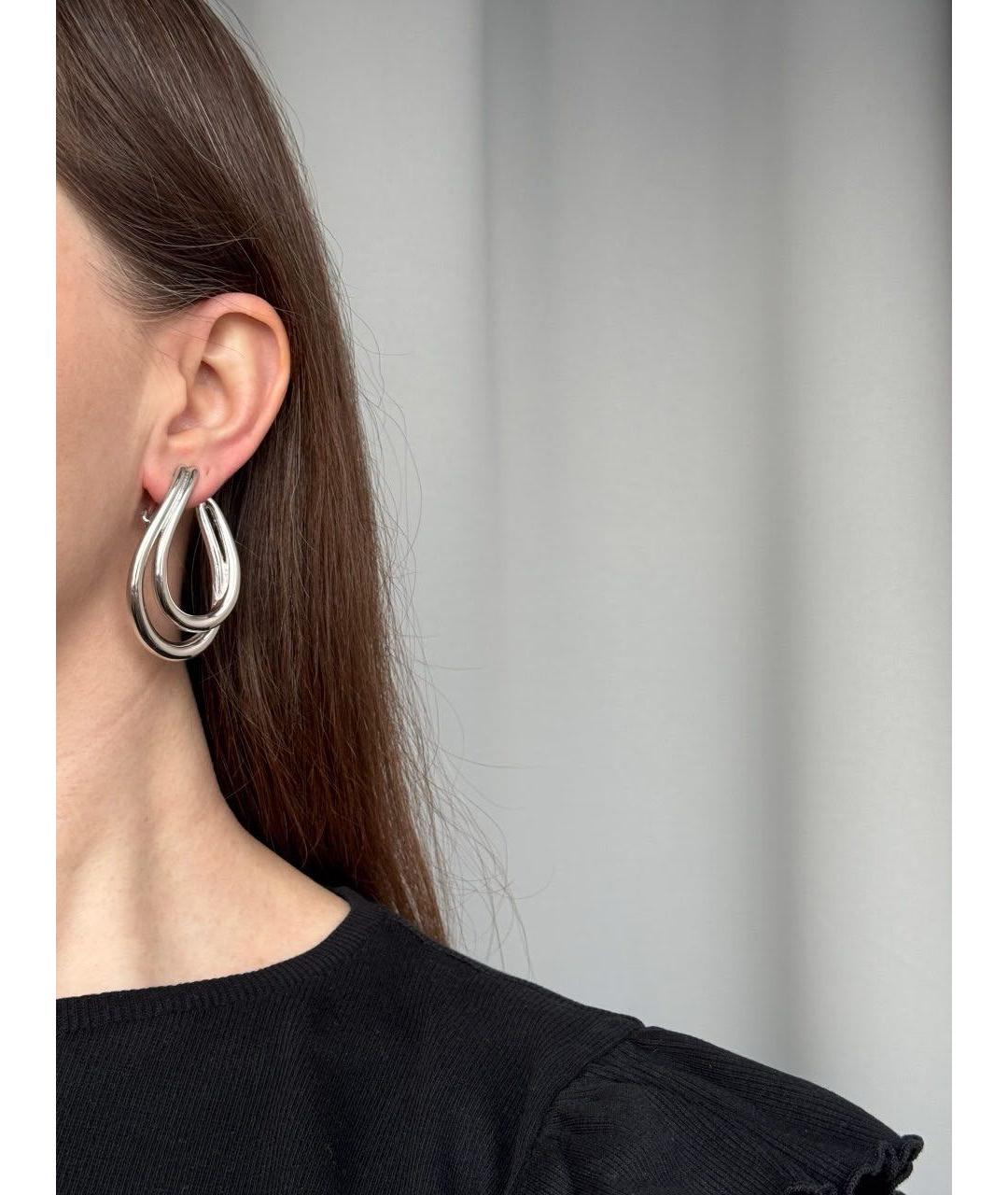 GIVENCHY Серебряные клипсы, фото 5