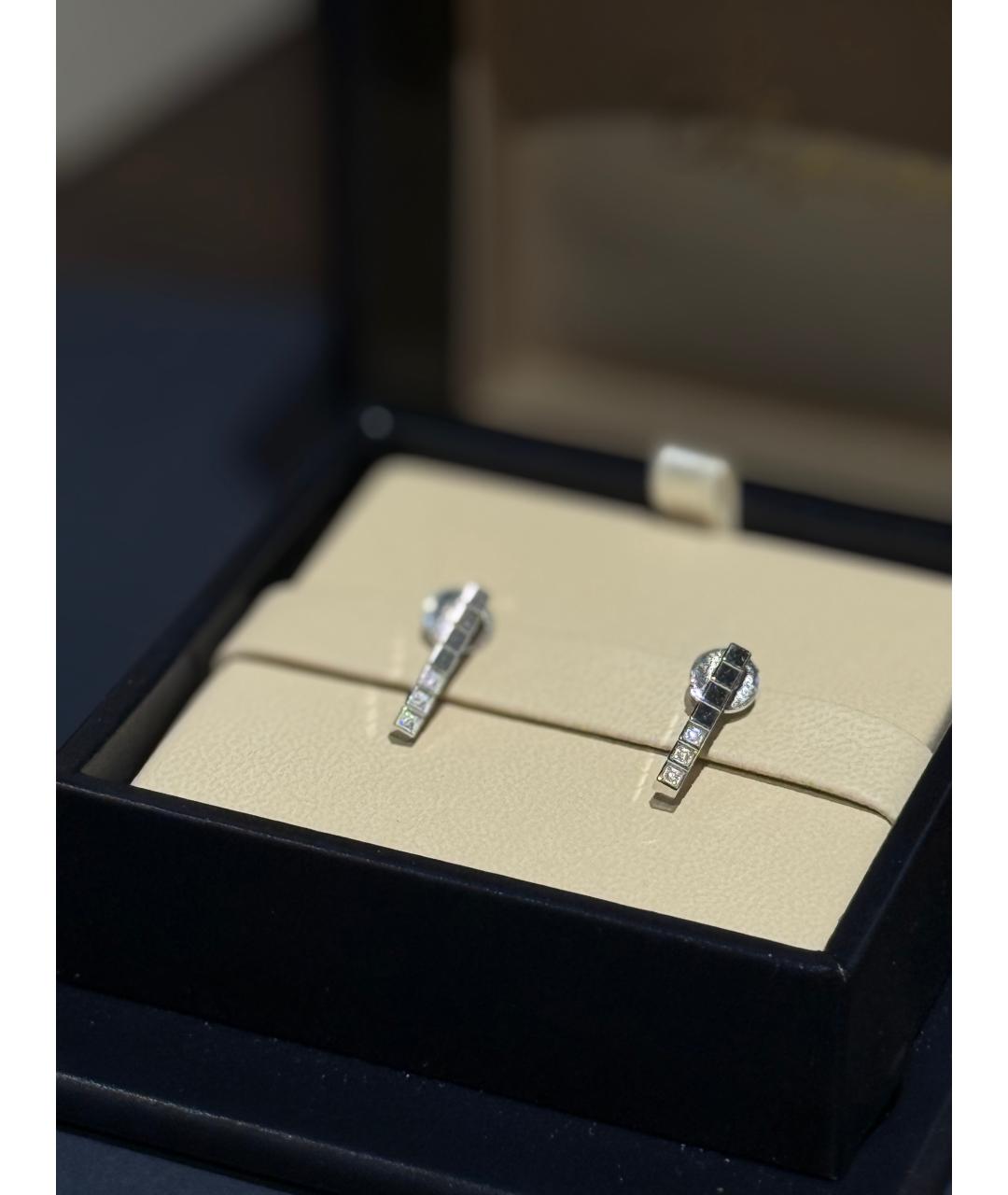 CHOPARD Белые серьги из белого золота, фото 2