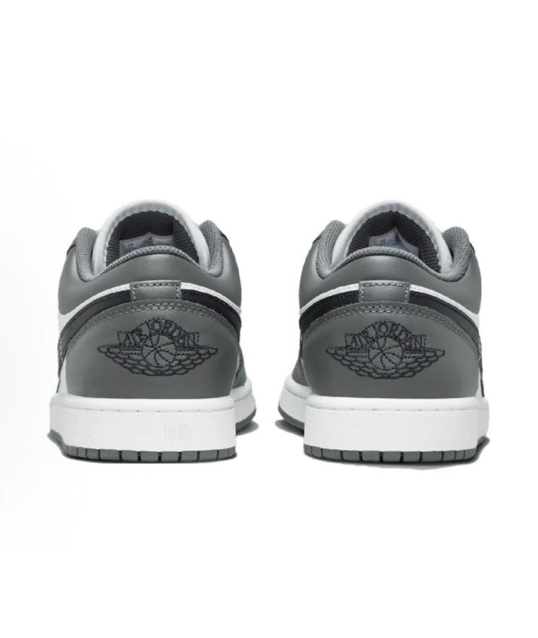 JORDAN Серые кожаные кроссовки, фото 3