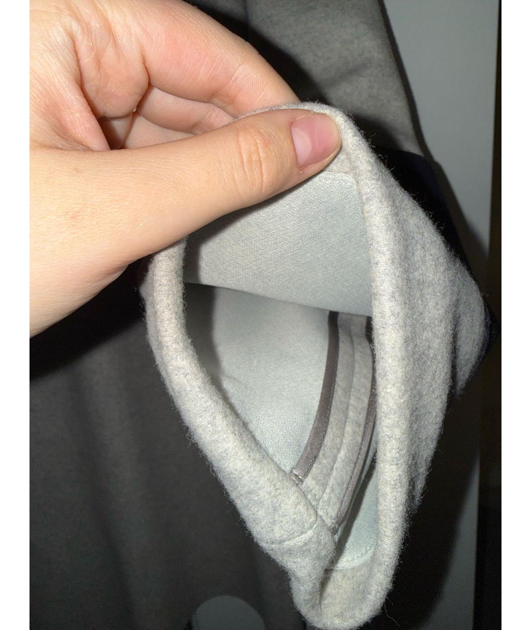 CELINE Серое шерстяное повседневное платье, фото 7