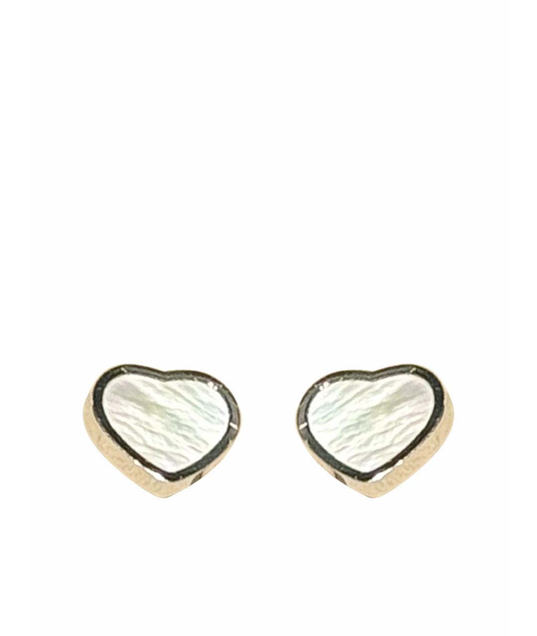 CHOPARD Золотые серьги из белого золота, фото 1