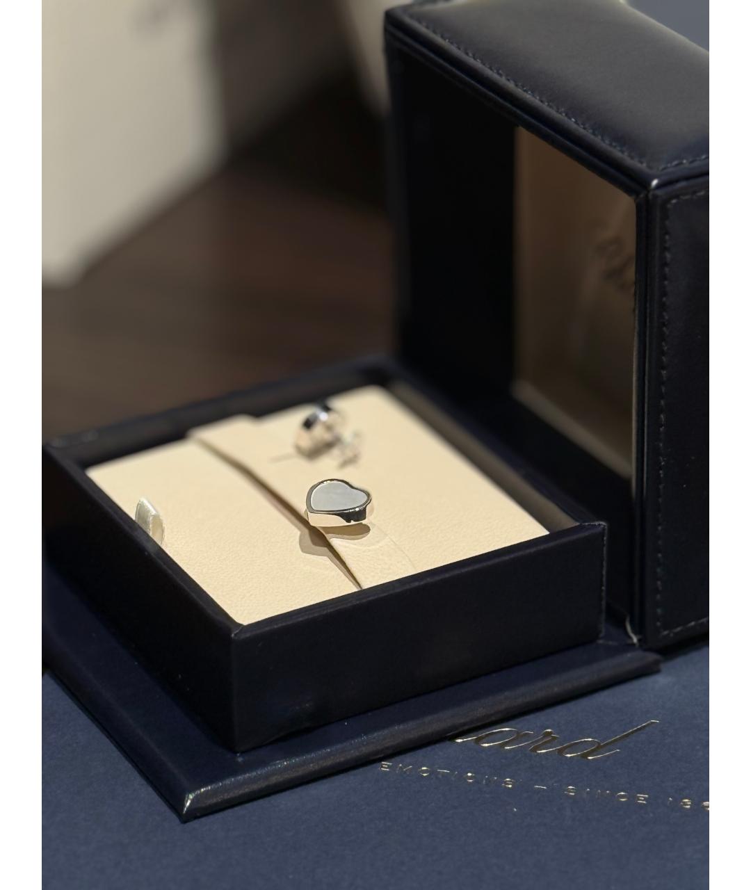 CHOPARD Золотые серьги из белого золота, фото 3