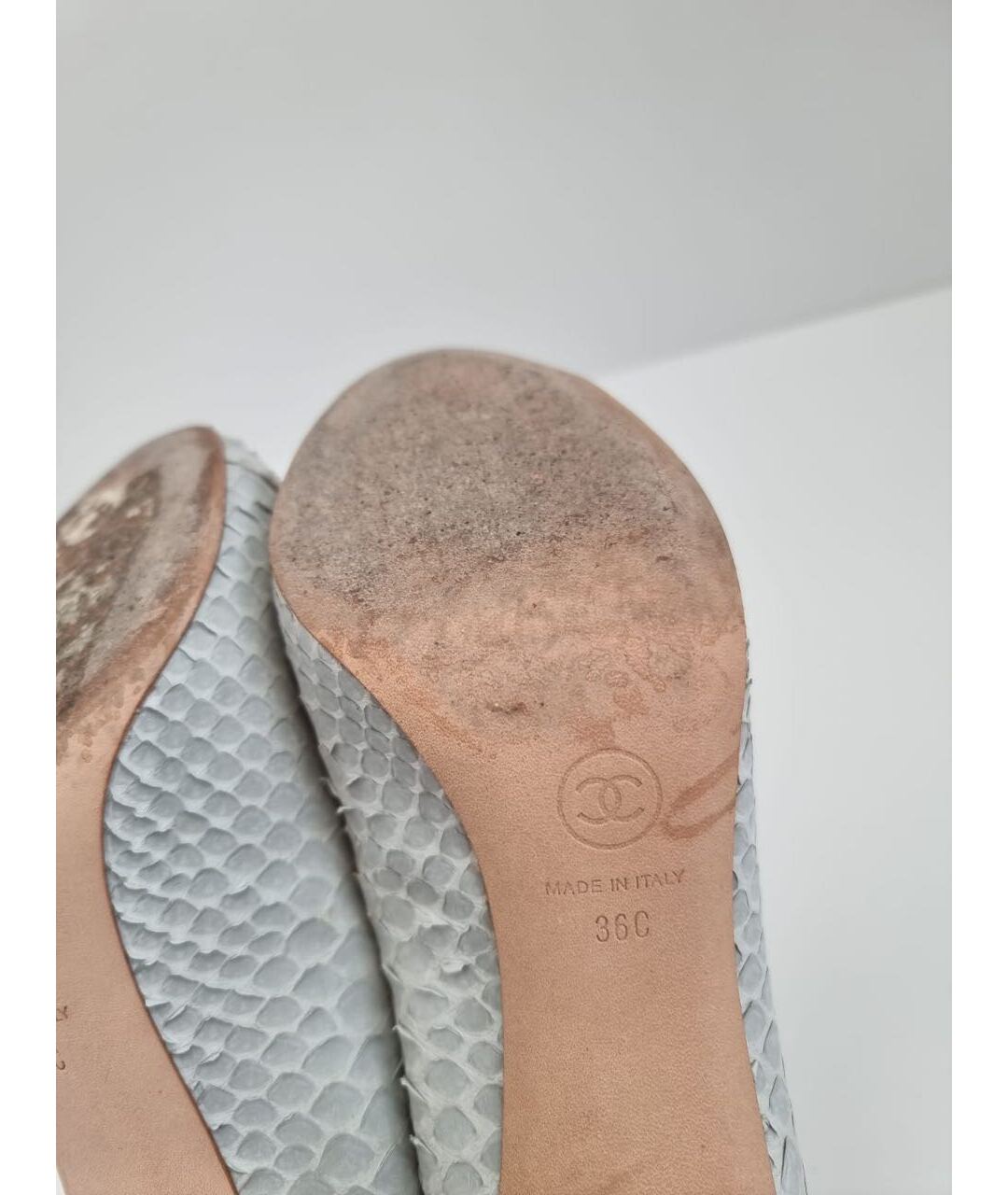 CHANEL Туфли из экзотической кожи, фото 7