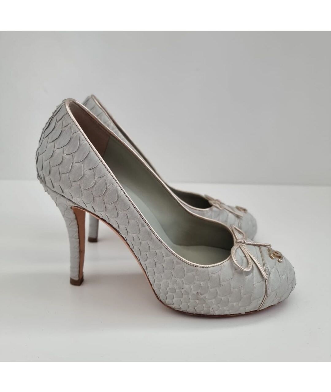 CHANEL Туфли из экзотической кожи, фото 9