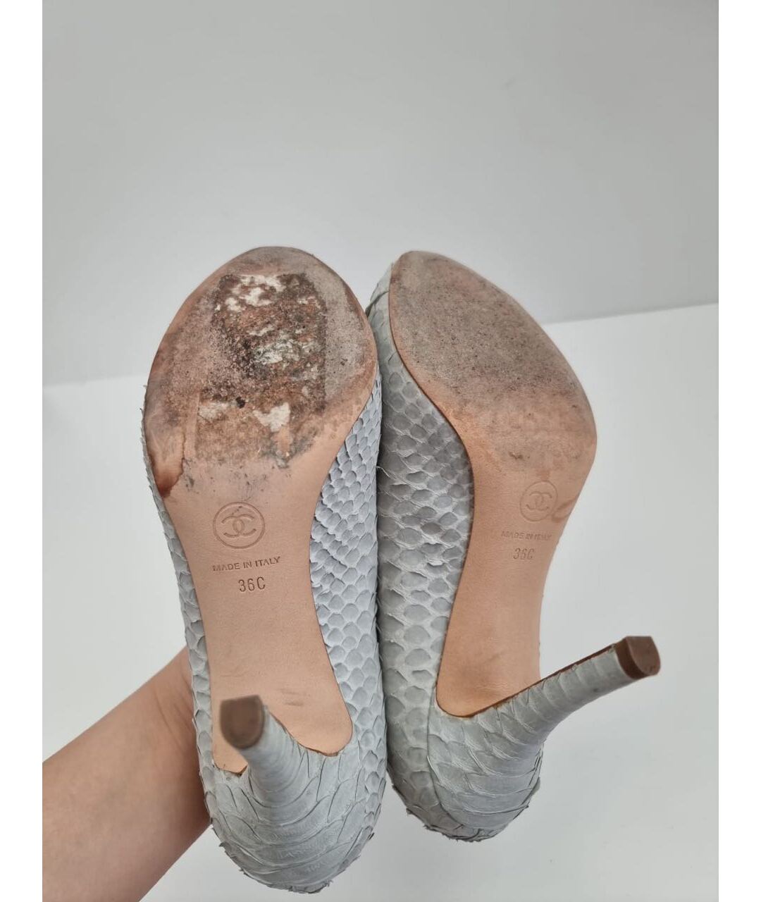 CHANEL Туфли из экзотической кожи, фото 5