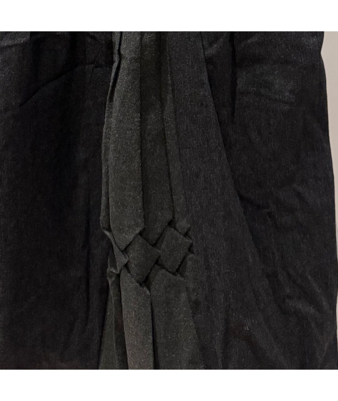 ESCADA Антрацитовое шерстяное повседневное платье, фото 4