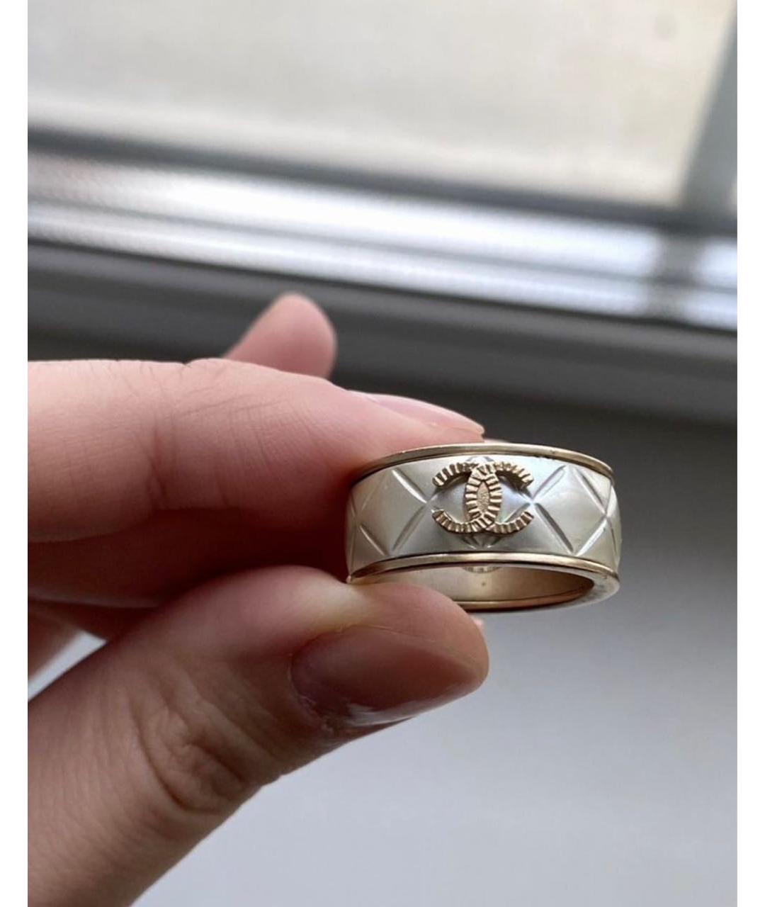 CHANEL Бежевое кольцо, фото 7