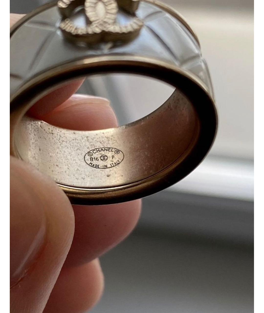 CHANEL Бежевое кольцо, фото 3