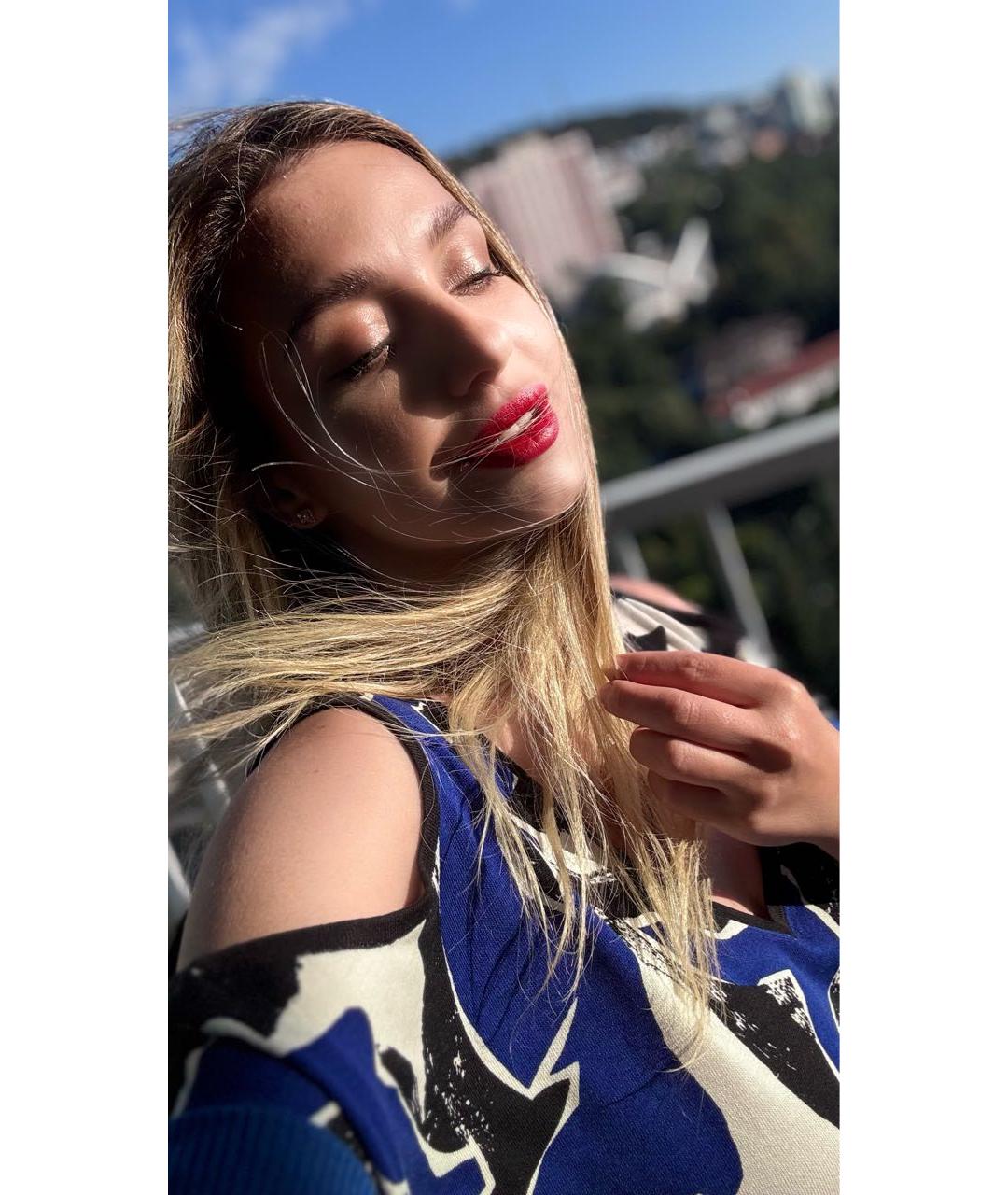 ICEBERG Темно-синее шелковое платье, фото 6