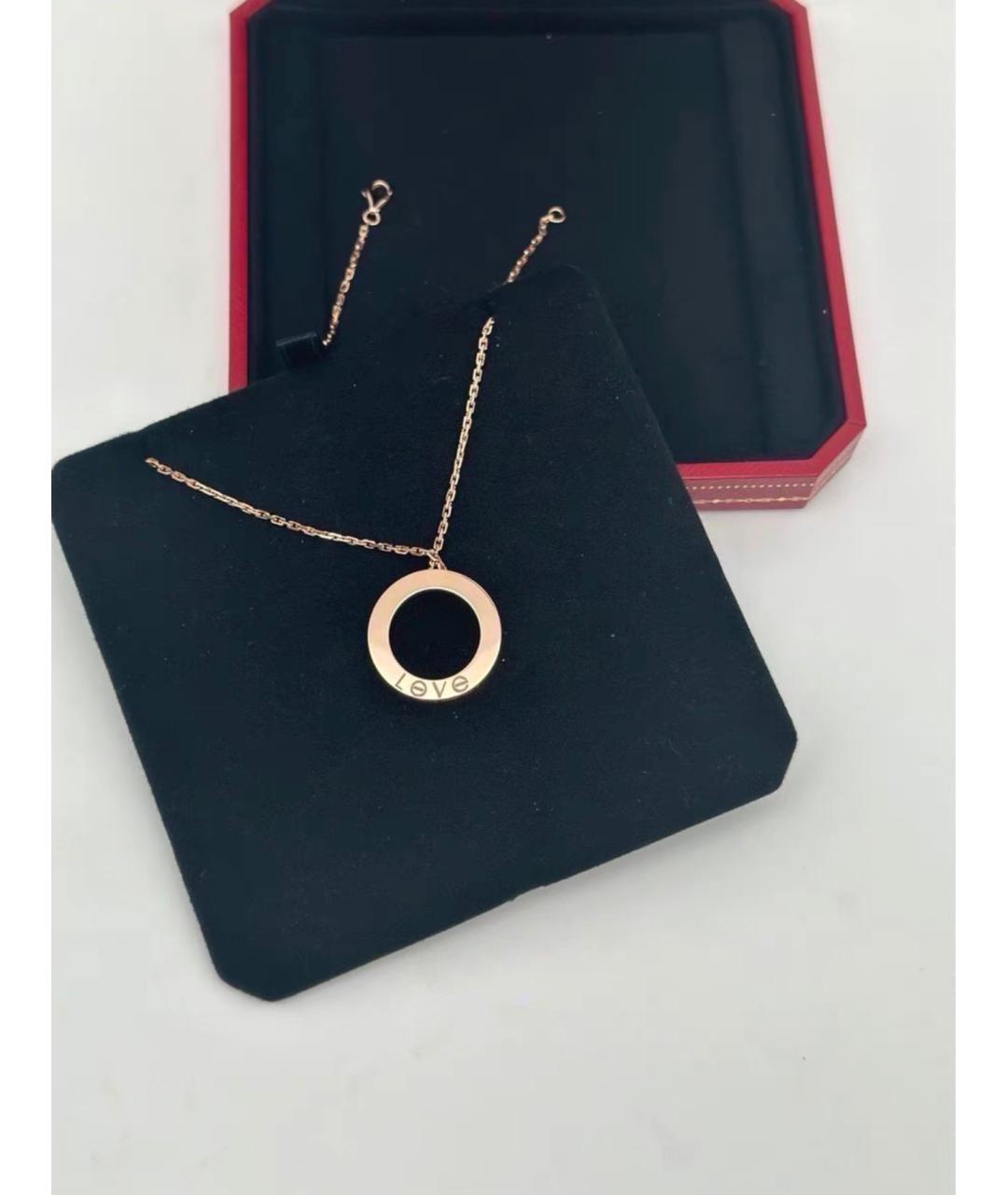 CARTIER Золотое колье из розового золота, фото 4