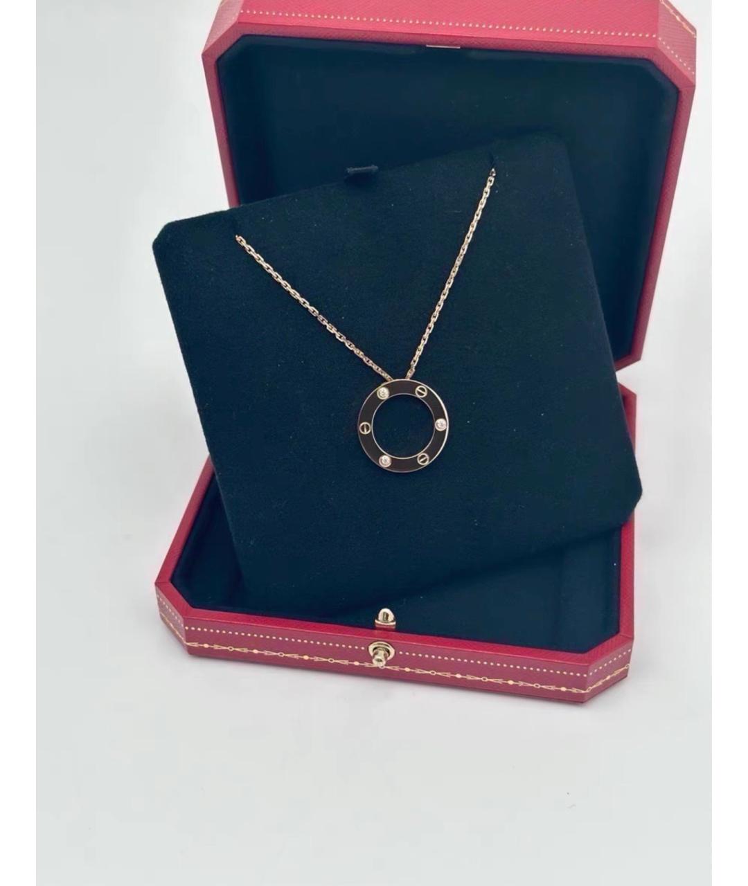 CARTIER Золотое колье из розового золота, фото 2