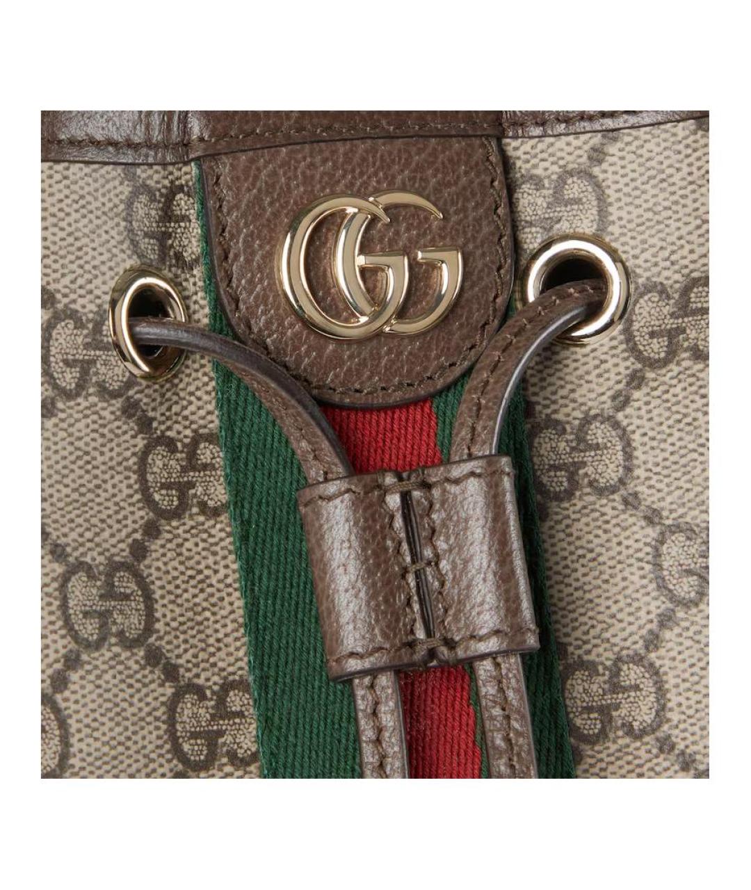 GUCCI Бежевая сумка через плечо, фото 6
