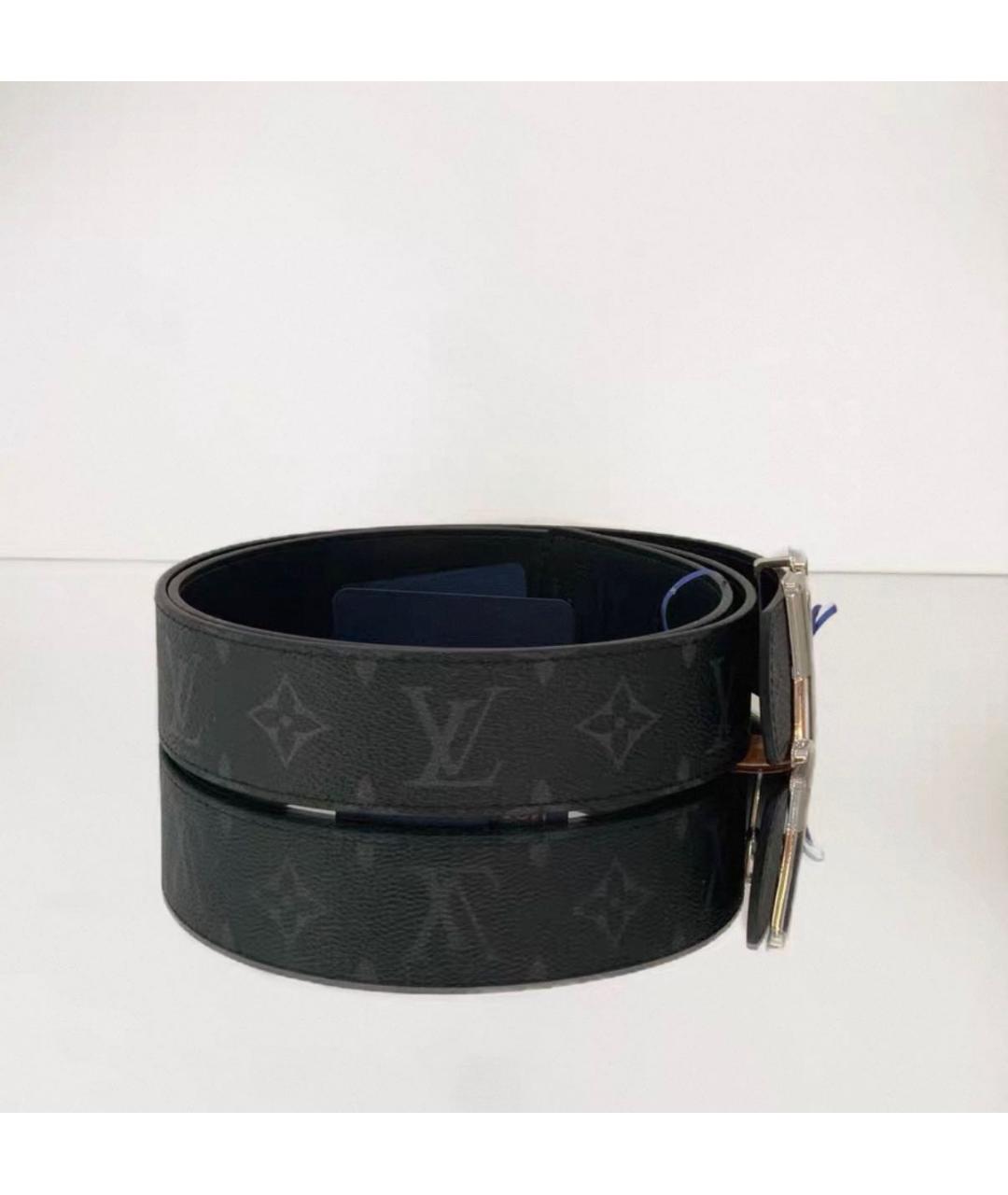 LOUIS VUITTON Черный ремень, фото 4