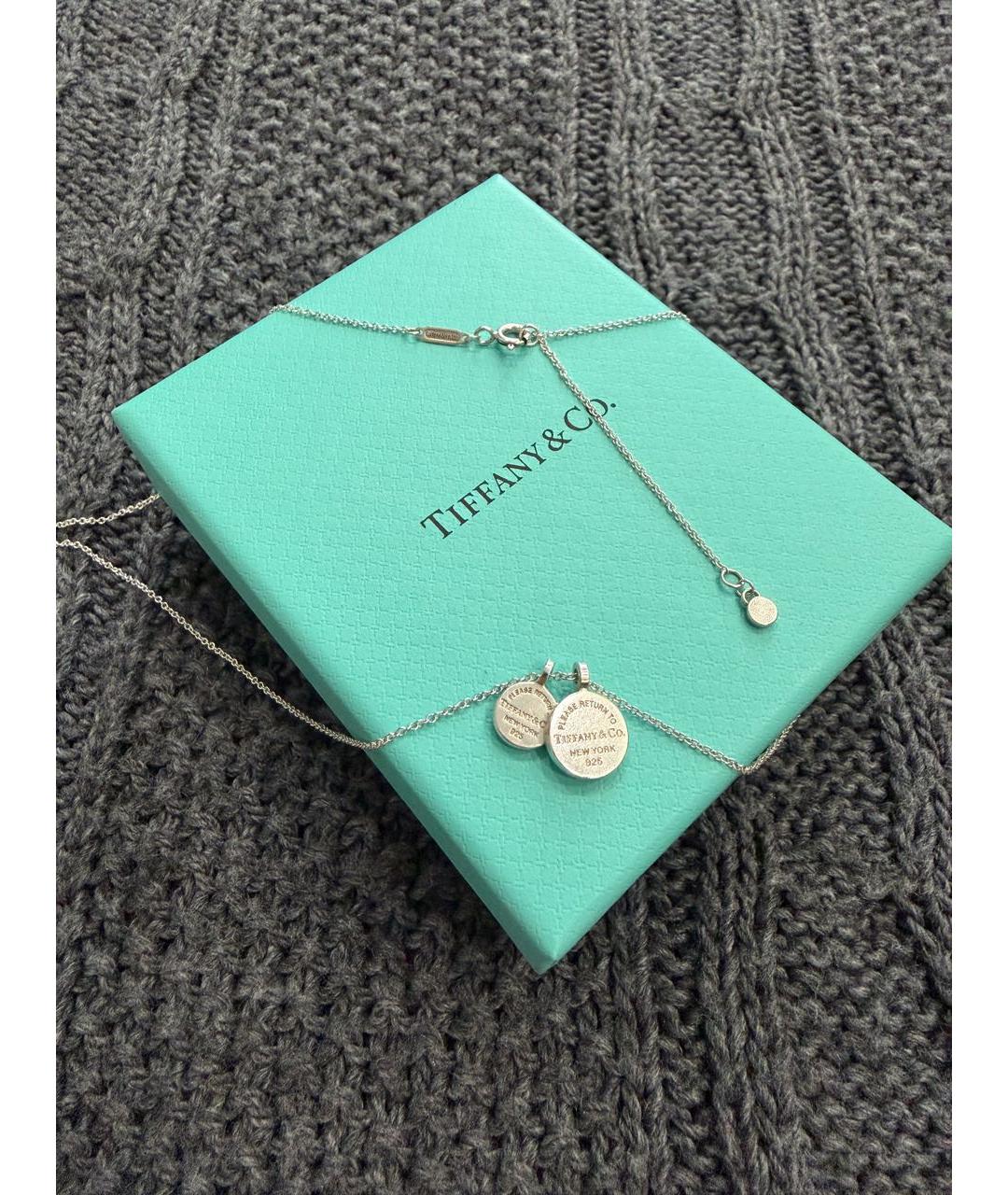 TIFFANY&CO Серебряное серебряное колье, фото 2