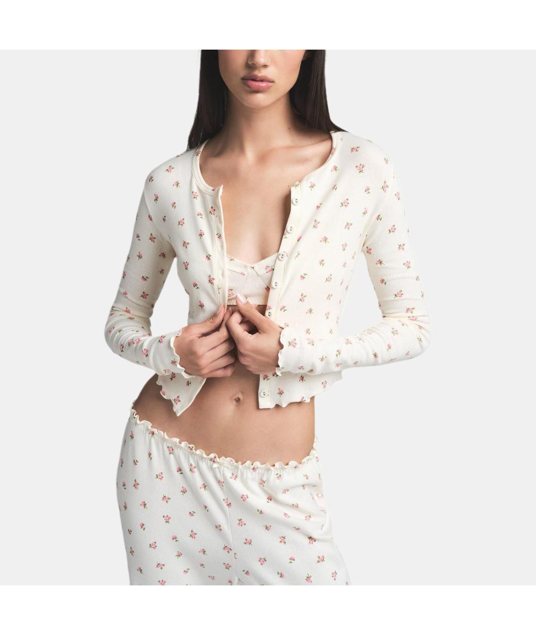 SKIMS Мульти хлопковая футболка, фото 3