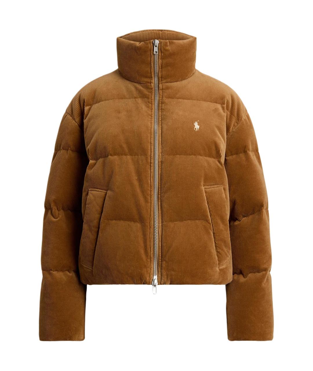 POLO RALPH LAUREN Бежевая хлопковая куртка, фото 1