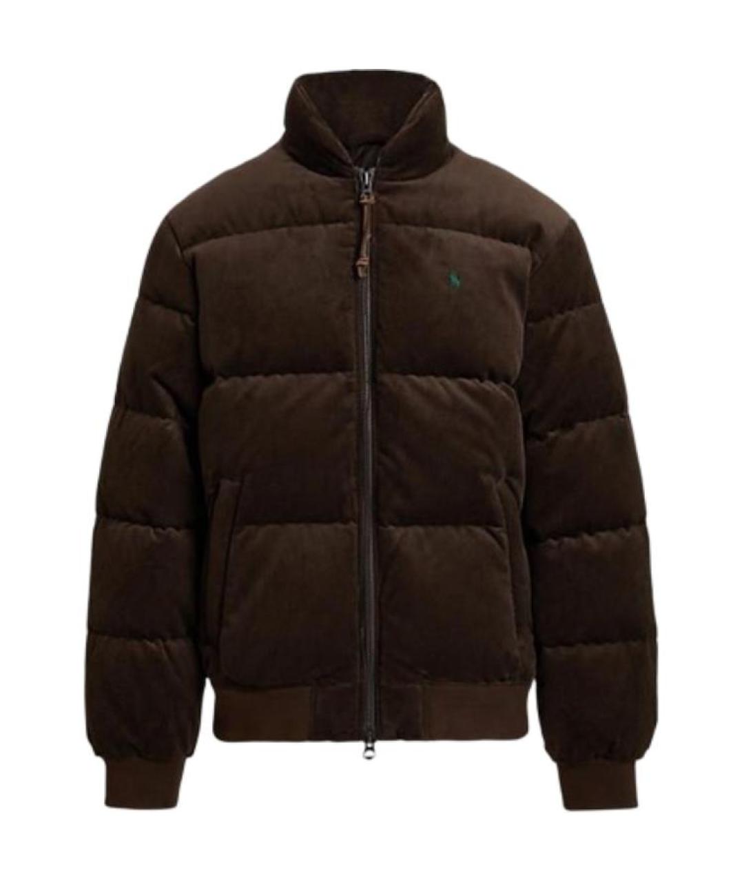 POLO RALPH LAUREN Коричневая хлопковая куртка, фото 1