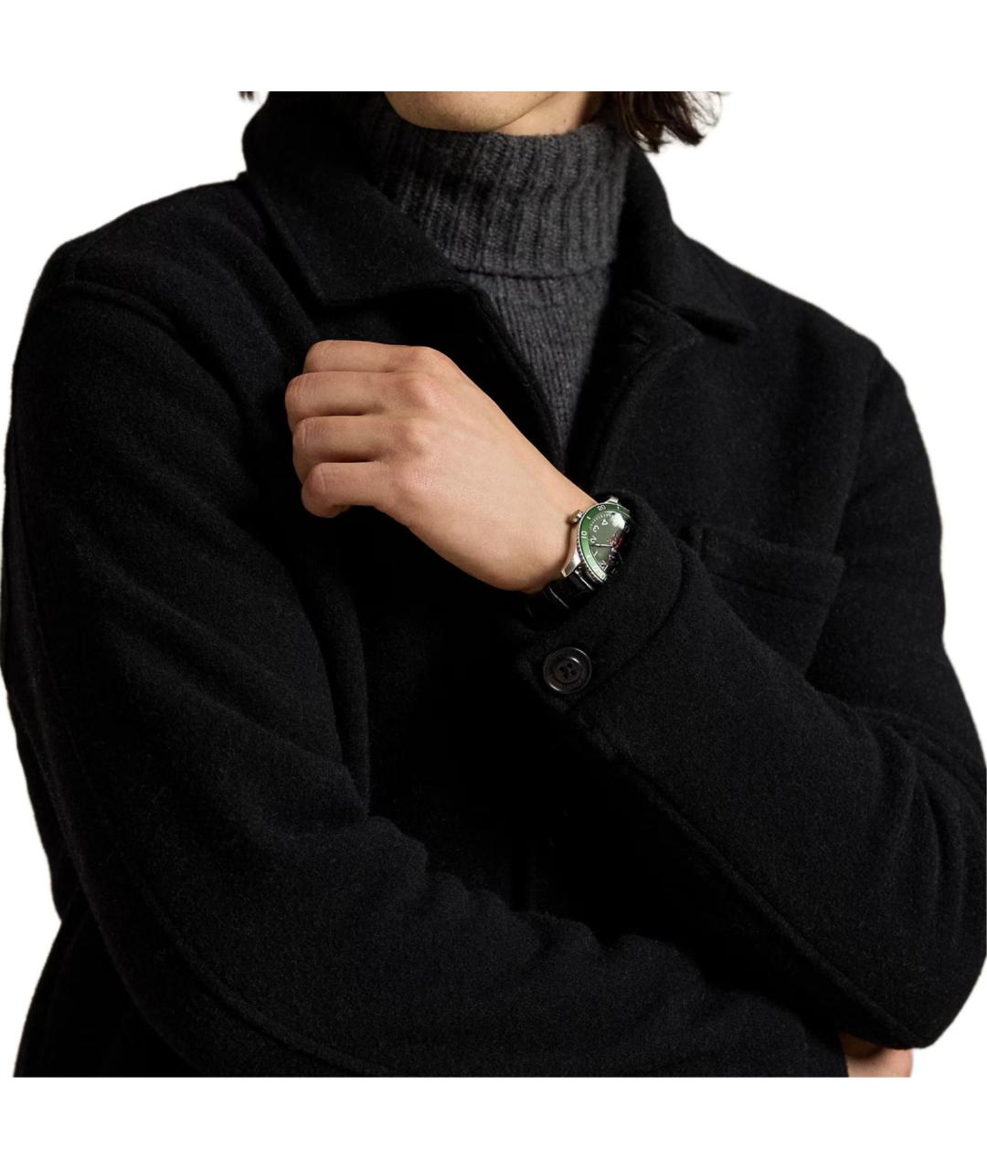 POLO RALPH LAUREN Черная шерстяная куртка, фото 4