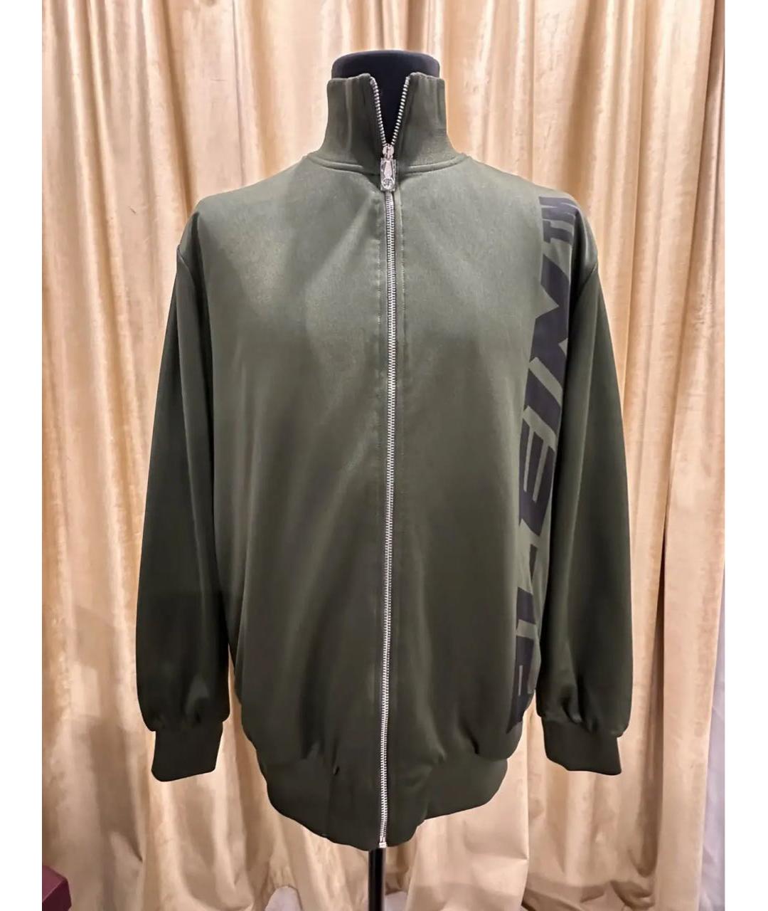 PHILIPP PLEIN Хаки хлопковый спортивный костюм, фото 9