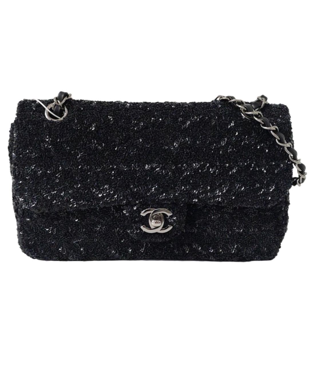 CHANEL Черная сумка через плечо, фото 9