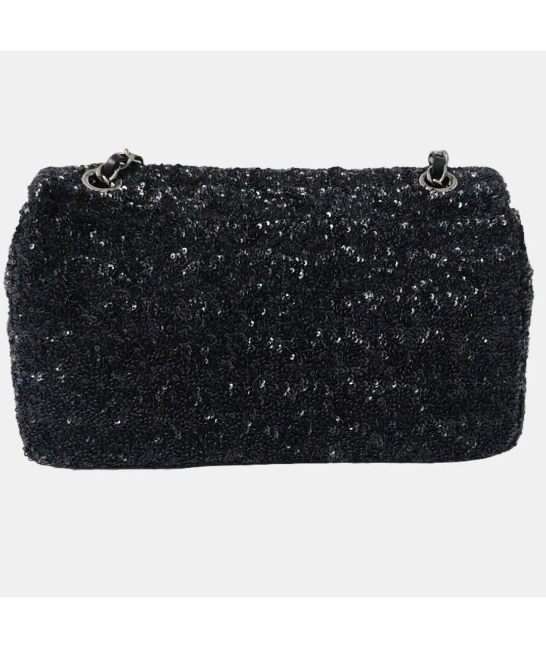 CHANEL Черная сумка через плечо, фото 4