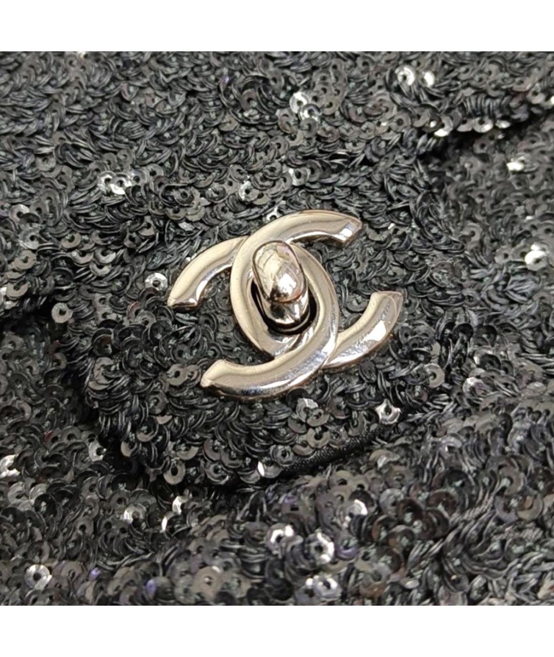 CHANEL Черная сумка через плечо, фото 7