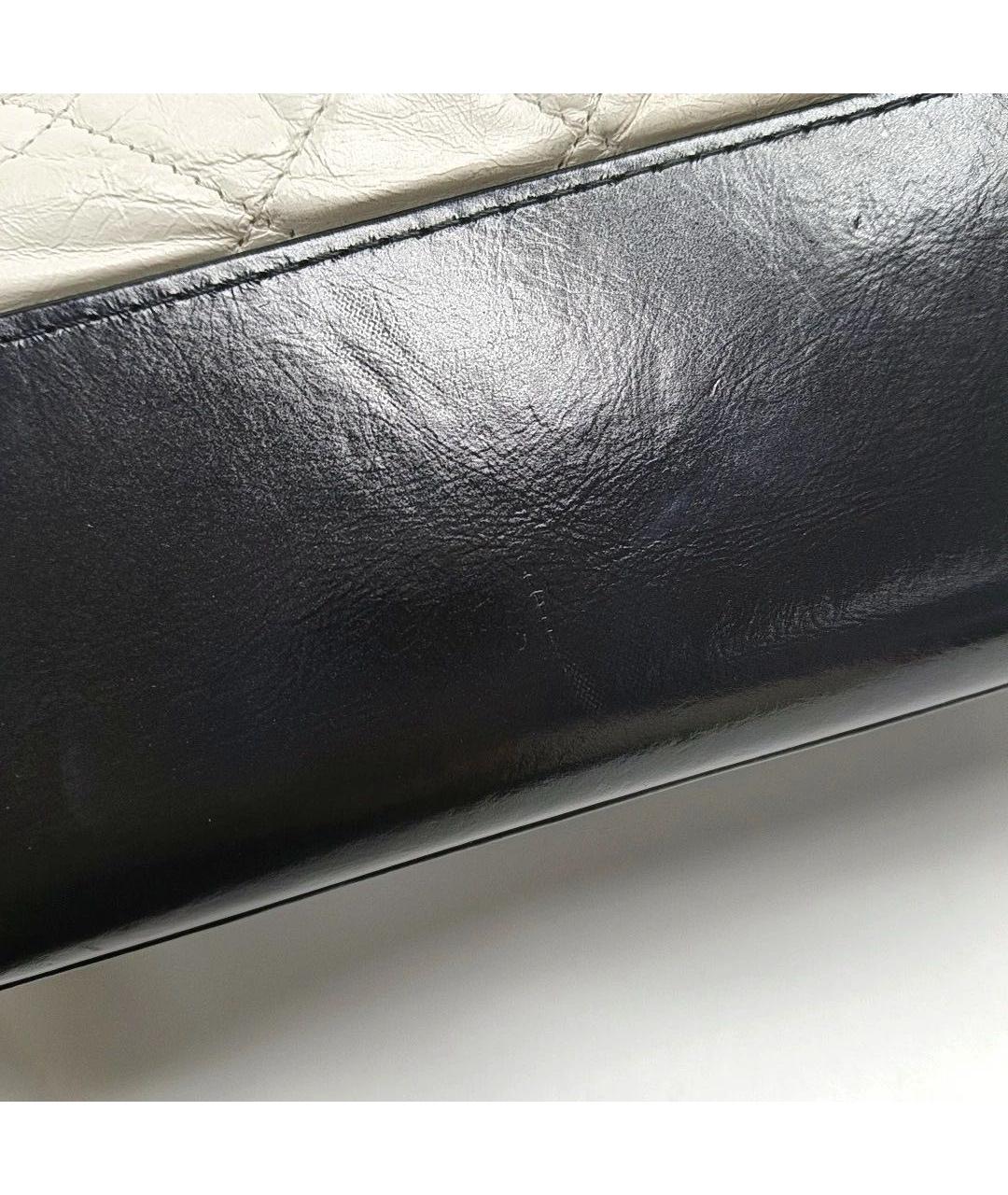 CHANEL Белая кожаная сумка через плечо, фото 8