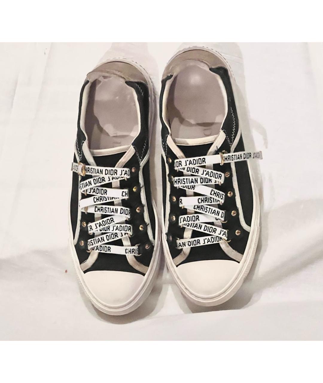 CHRISTIAN DIOR Черные кеды, фото 3