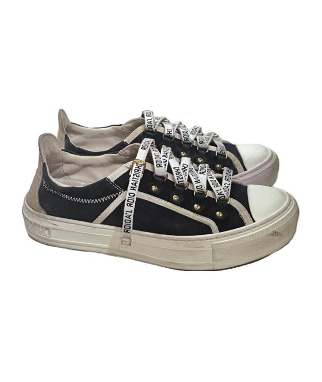 CHRISTIAN DIOR Черные кеды, фото 9