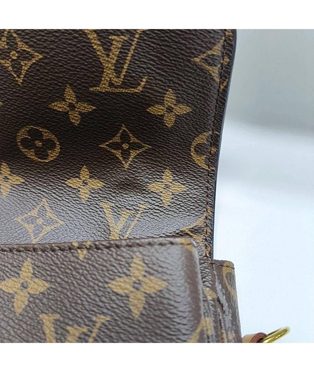 LOUIS VUITTON Коричневая сумка через плечо, фото 7
