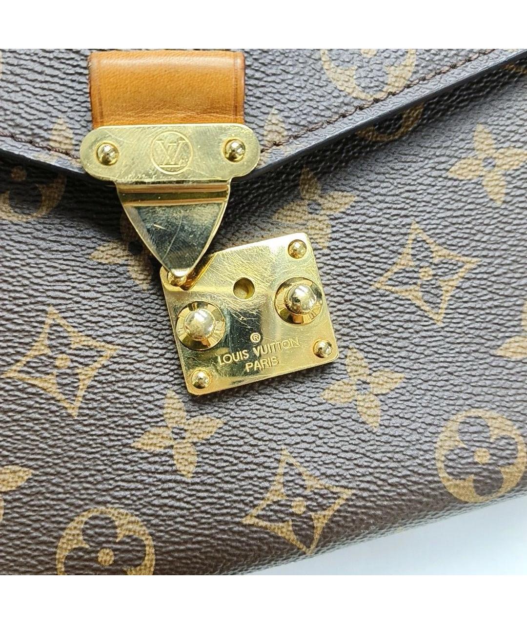 LOUIS VUITTON Коричневая сумка через плечо, фото 8