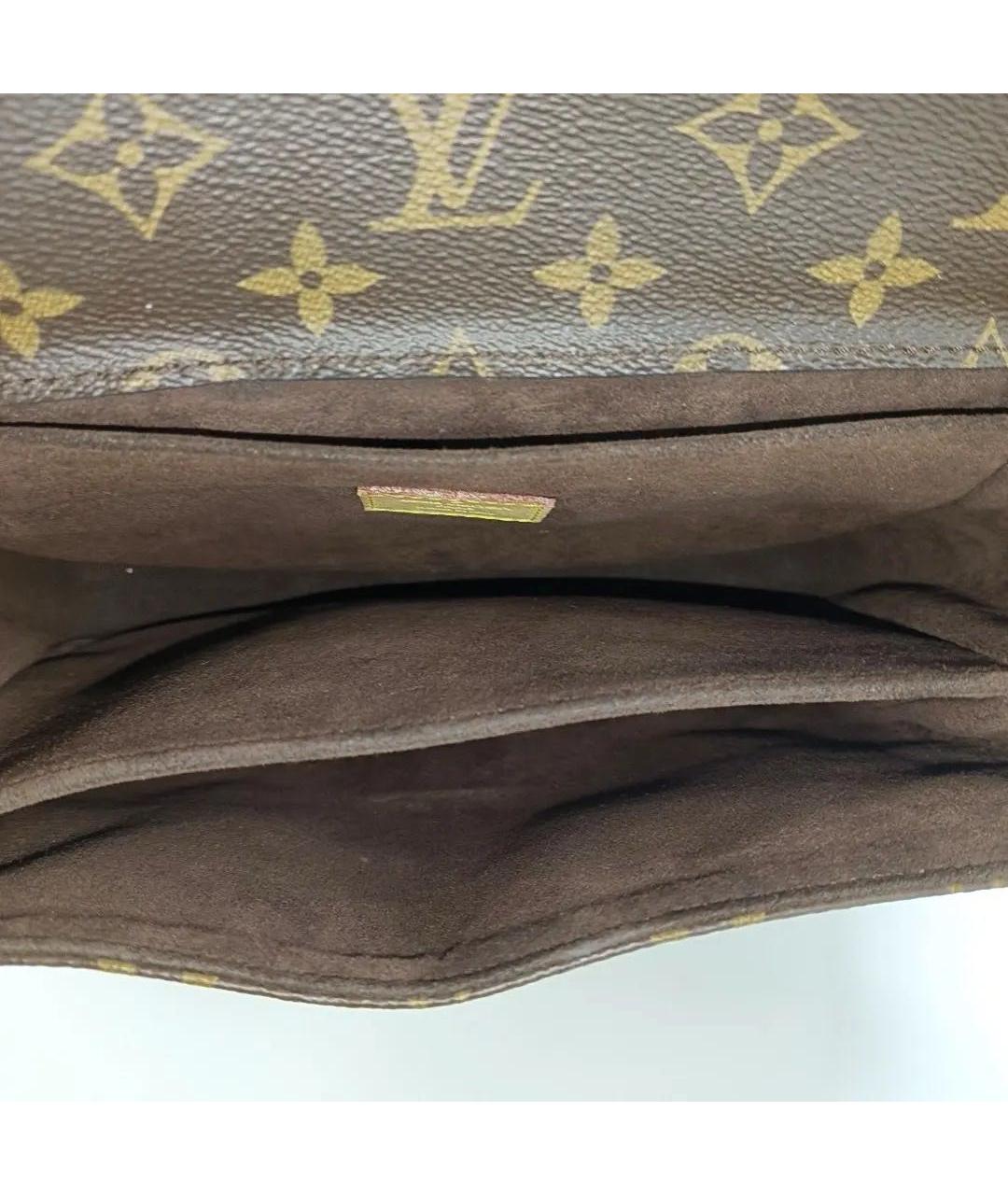 LOUIS VUITTON Коричневая сумка через плечо, фото 6