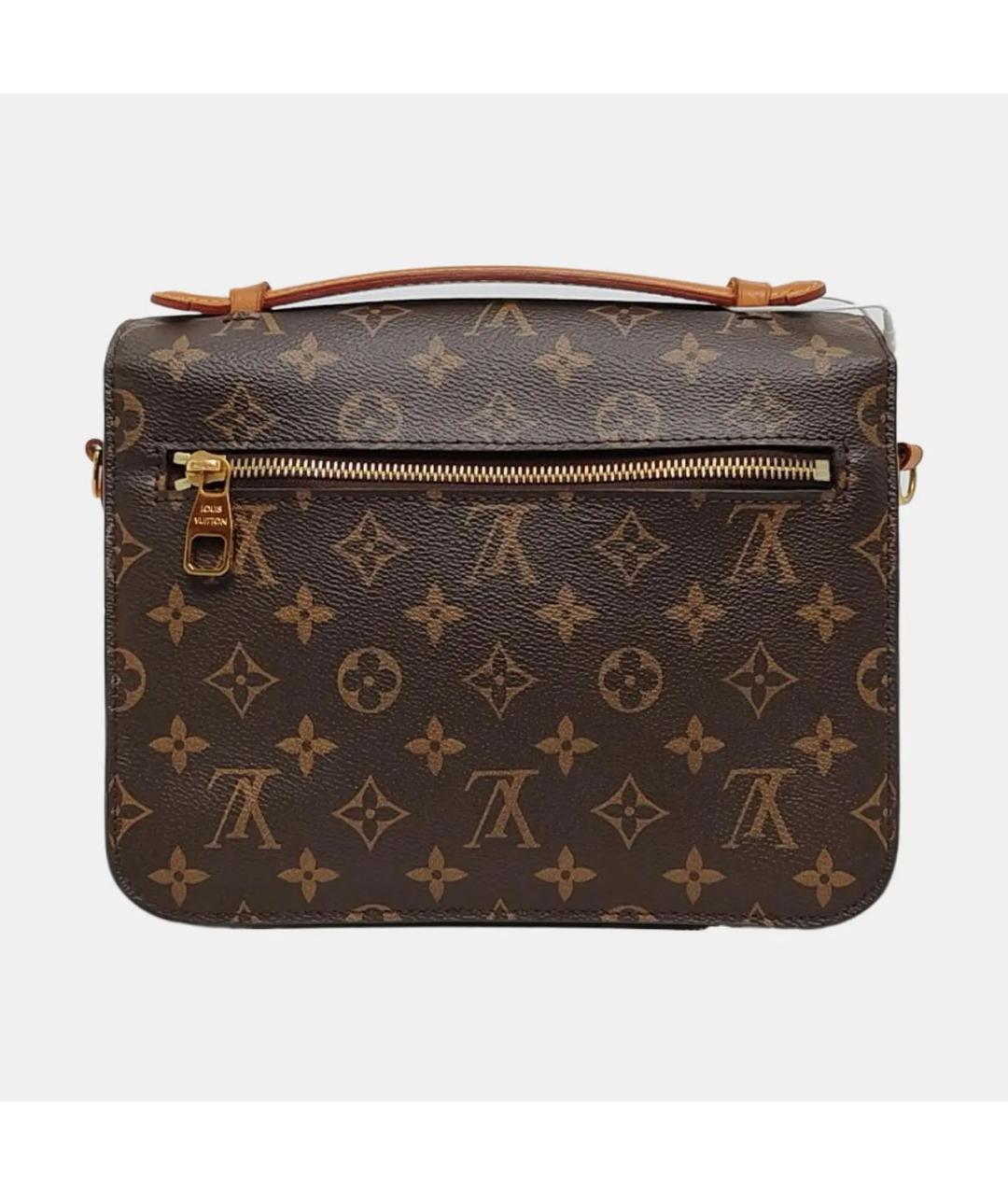 LOUIS VUITTON Коричневая сумка через плечо, фото 4