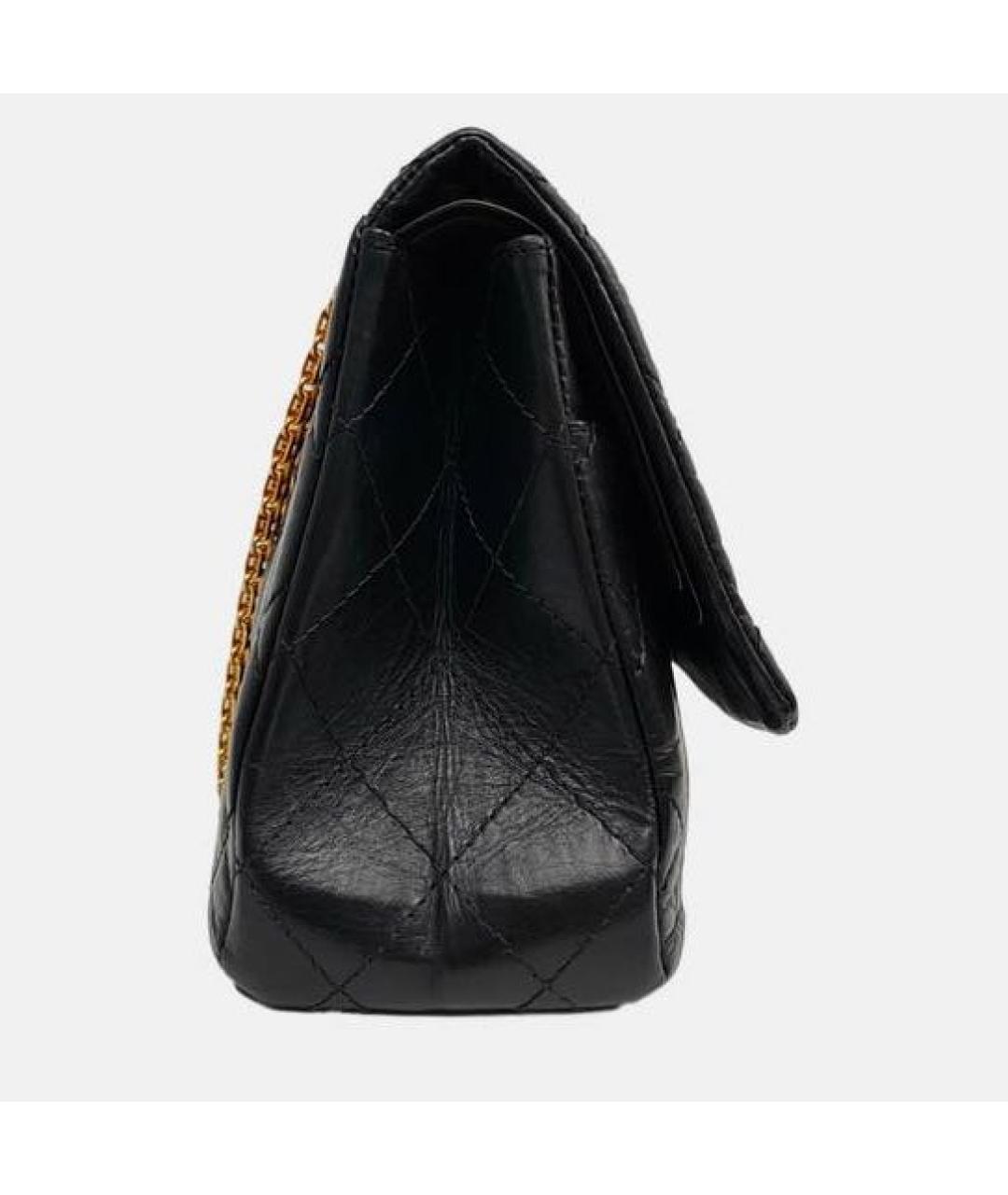 CHANEL Черная кожаная сумка через плечо, фото 3