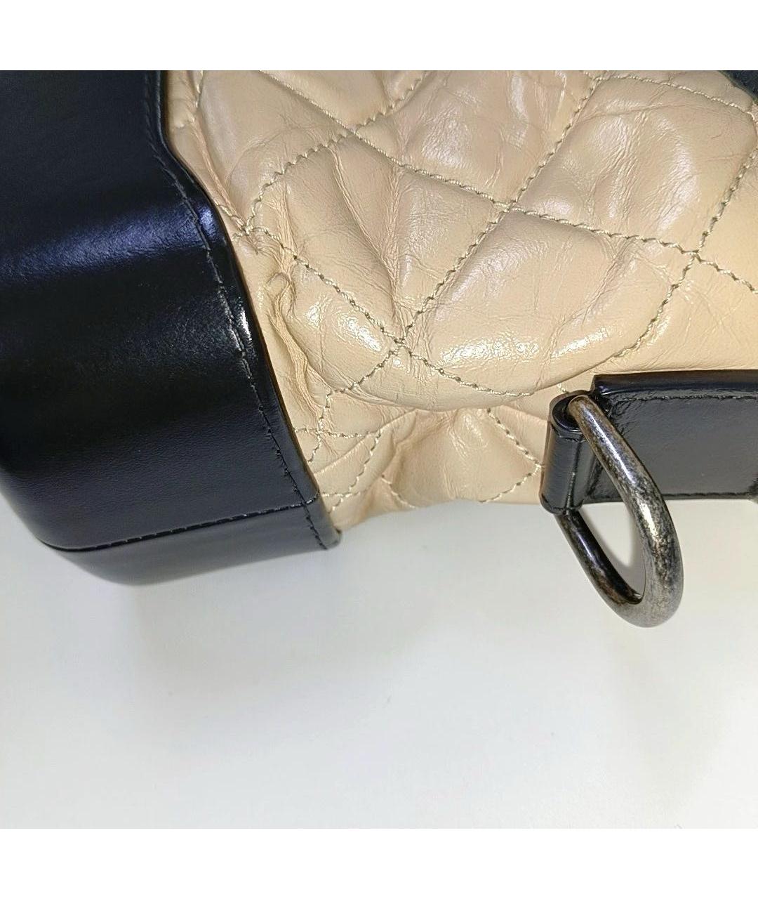 CHANEL Черная кожаная сумка через плечо, фото 7