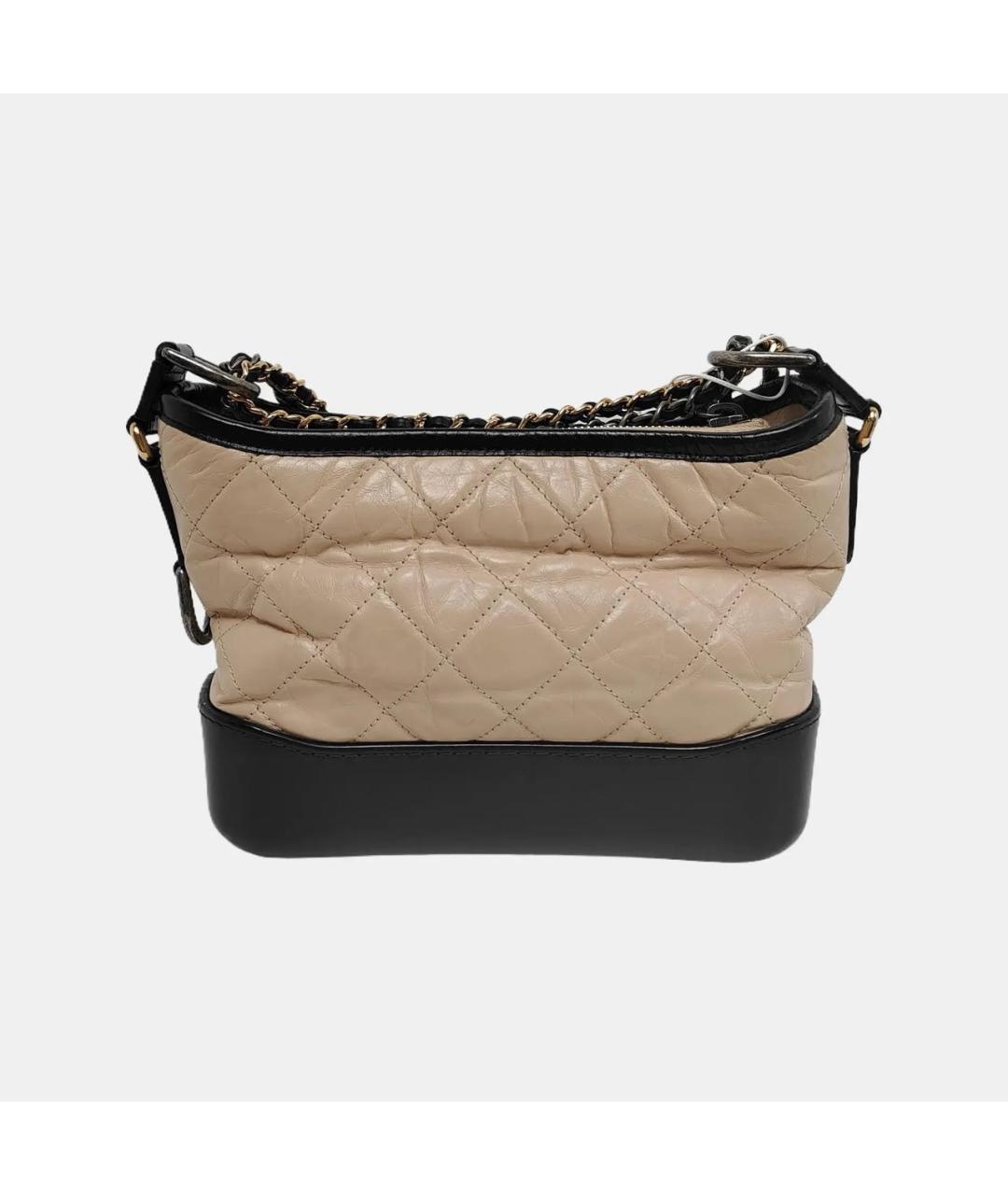 CHANEL Черная кожаная сумка через плечо, фото 3