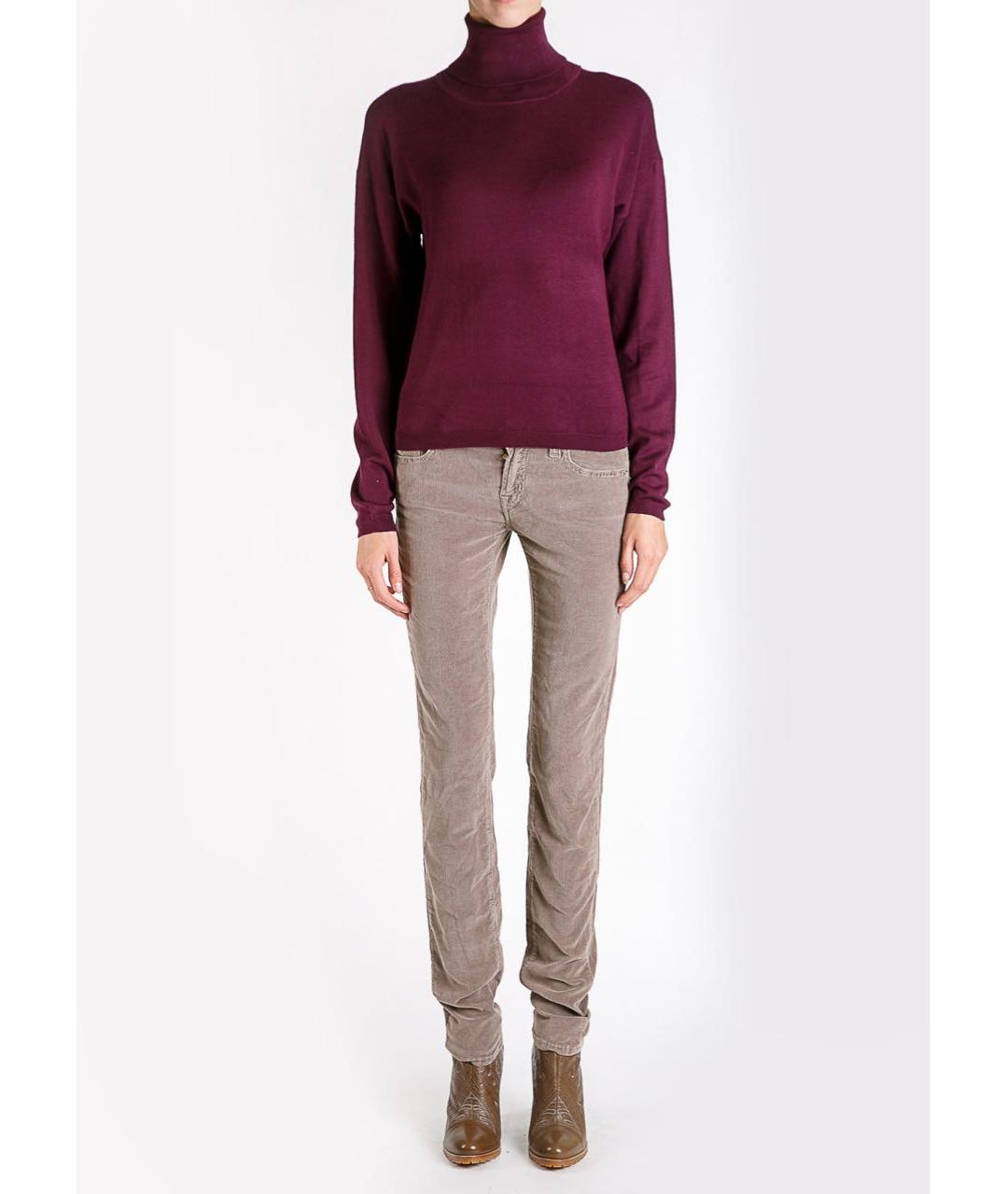 JACOB COHEN Бежевые хлопко-эластановые джинсы слим, фото 2