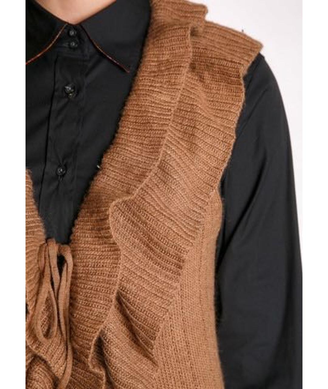 TWIN-SET Коричневый кардиган, фото 5