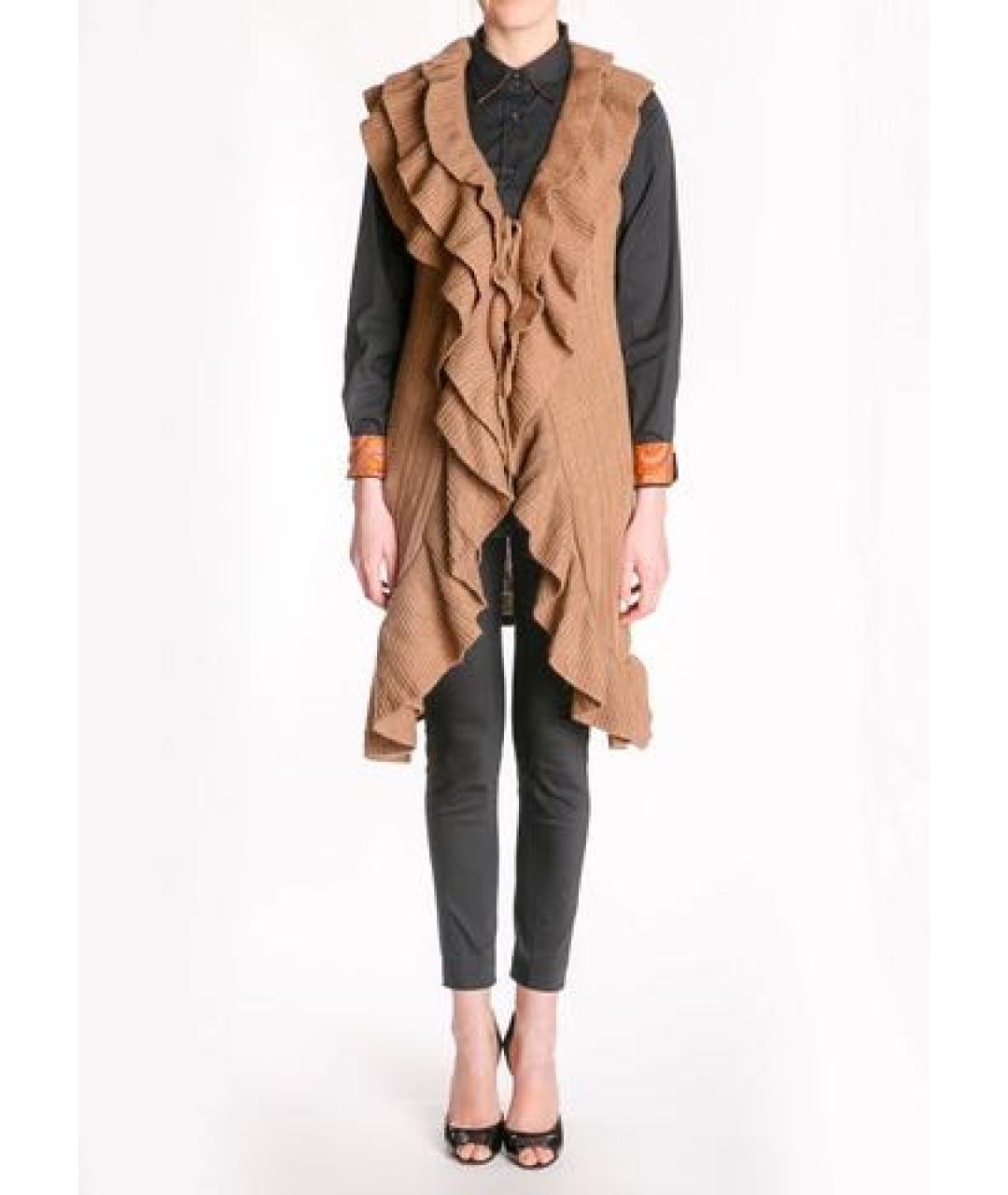 TWIN-SET Коричневый кардиган, фото 2