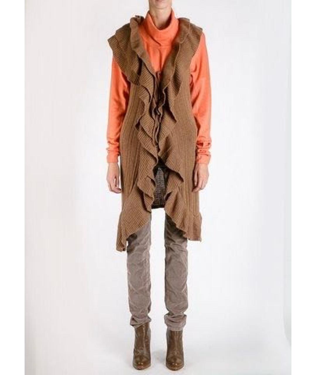 TWIN-SET Коричневый кардиган, фото 6