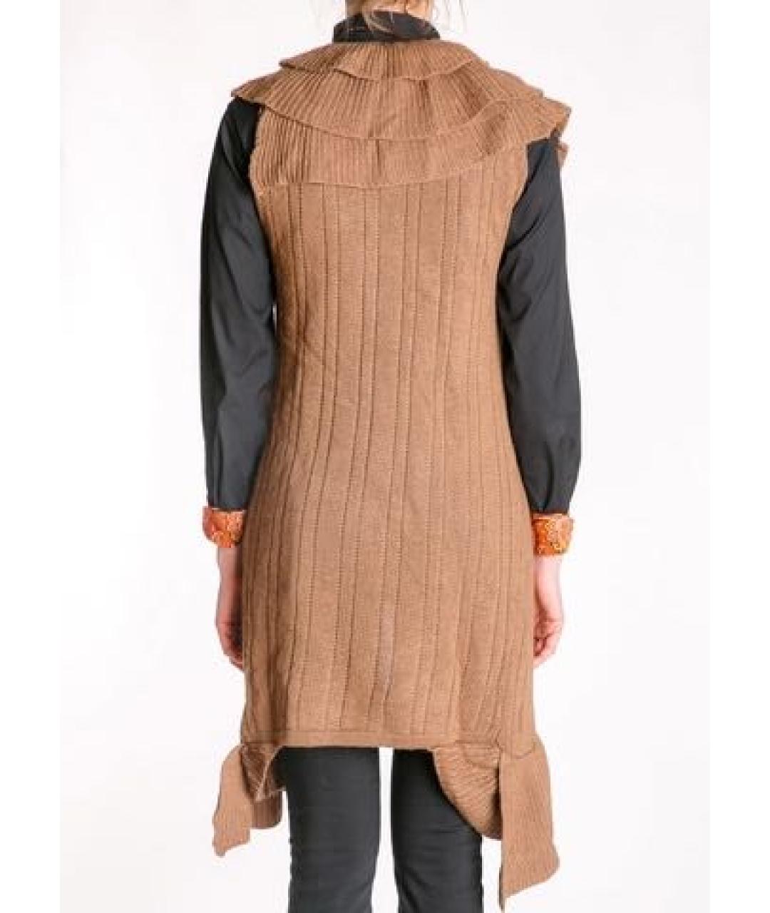 TWIN-SET Коричневый кардиган, фото 4