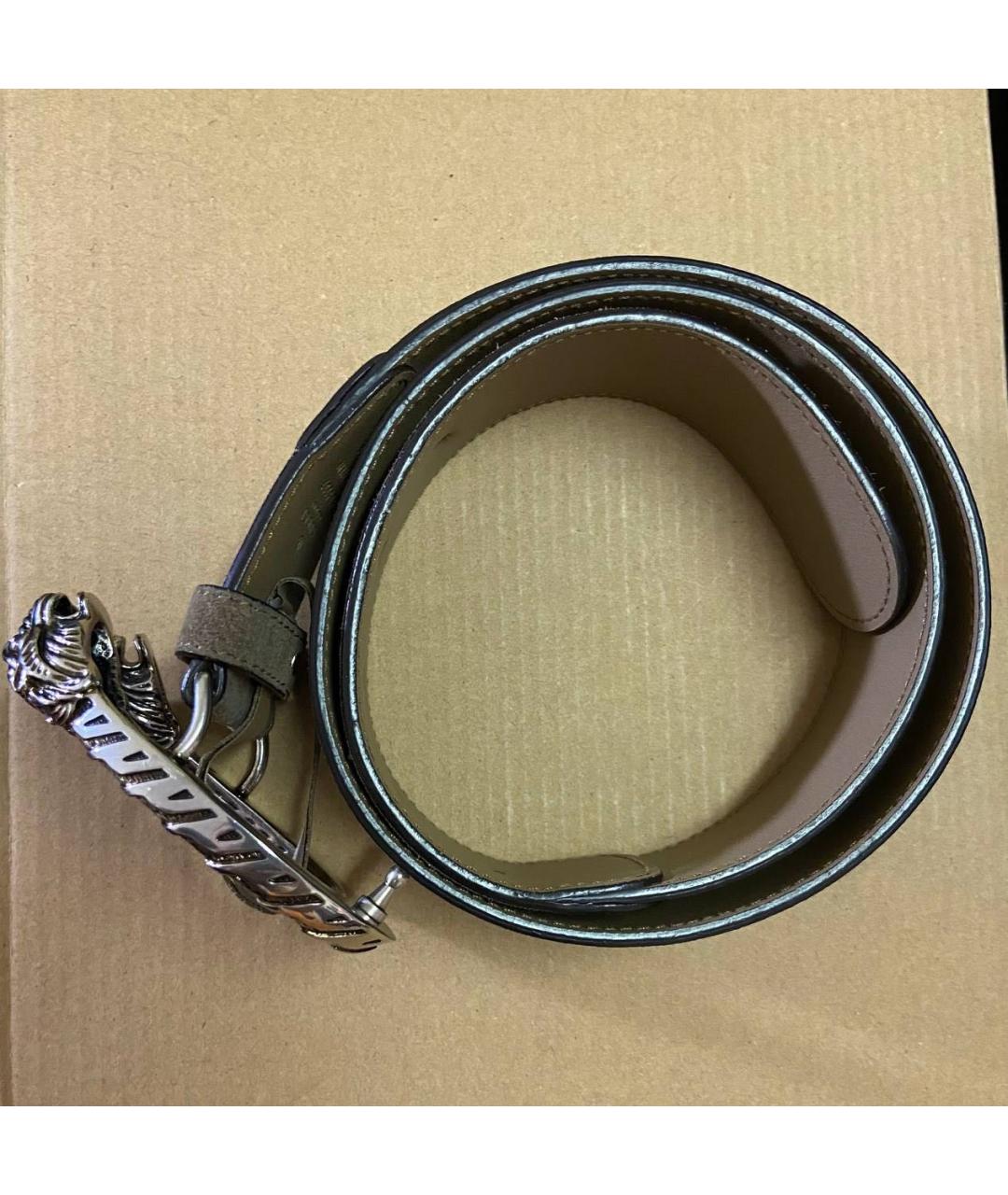 GUCCI Коричневый кожаный ремень, фото 3