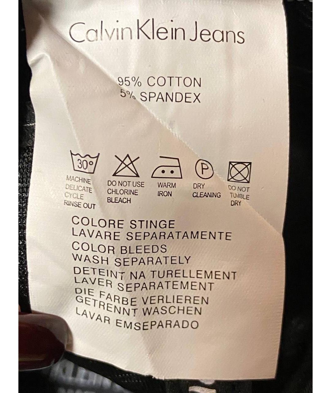 CALVIN KLEIN JEANS Черная хлопковая кепка, фото 8